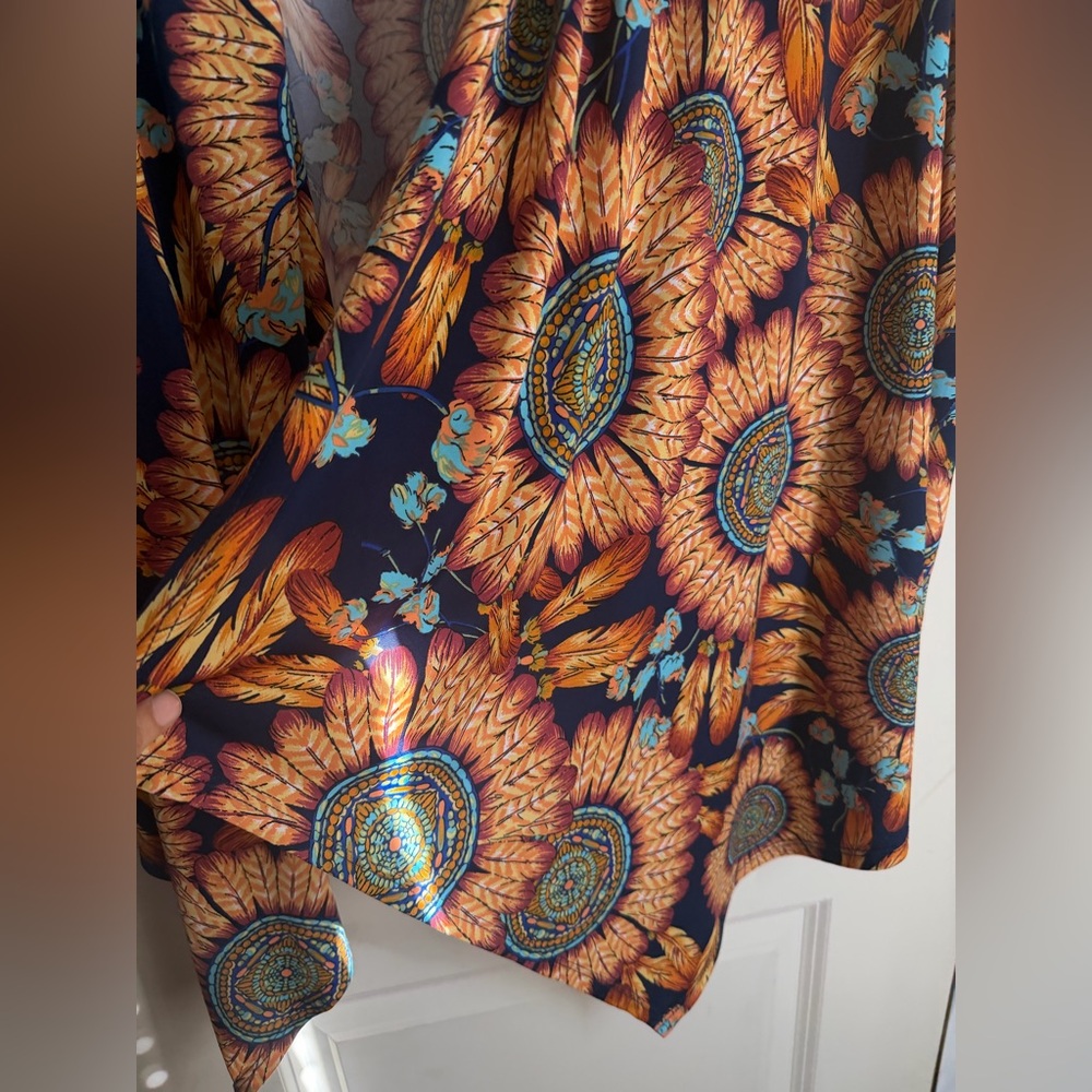 Floral Kimono Cardigan - Picture 4 of 6
